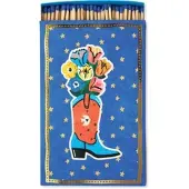 PADDYWAX Large Rectangle Matches Cowboy Boot Streichhölzer 120 St.