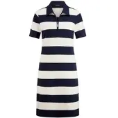 Peter Hahn Polo-Kleid blau