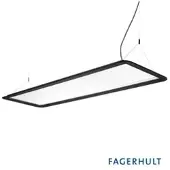 LTS FAGERHULT 638586 Appareo Linear Pendelleuchte 39W 840 5490LM DALI schwarz Designbaldachin APP 10.5040.1.2/DALI schwarz APP10504012DALI