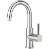 Crea Küchenarmatur Edelstahl 304° drehbar für kleine Küche