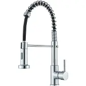Sonstiges Küchenarmatur Chrom Edelstahl 360° schwenkbar mit 2 Wassersprühmodi Hochdruck Spültischarmatur