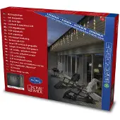 Dripio LED-Lichtvorhang 32 Eiszapfen 96 amber Dioden 24V 1500x1x32 cm