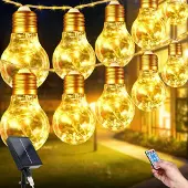 Dripio Solarlichterkette 5 m, 149 LEDs, 8 Modi, IP65, wetterfest
