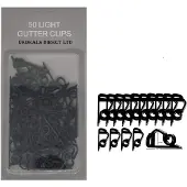 OEM 50 Gutter Haken für Weihnachtslichterketten, schwarz