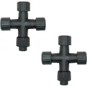 OEM 2er-Pack 2-poliger 1-zu-3 Lichtschlauchverteiler IP65
