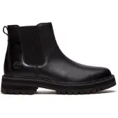 Timberland Chelseaboots "BRITTON DRIVE - MID CHELSEA BOOT", Herren, Gr. 41, Synthetik, schwarz (schwarz full grain), Leder, Schuhe Chelseaboots