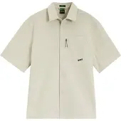 BOSS Network S 10280825 Green Kurzarmhemd