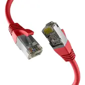 EFB Elektronik Elektronik EC020200298, 20 m, Cat8.1, S/FTP (S-STP), RJ-45, RJ-45, Rot