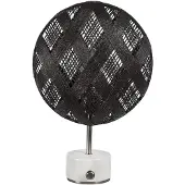 Forestier Chanpen S Diamant Tisch silber/schwarz