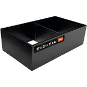 OEM Lade-Organizer 37×22×11 cm, Carbon Schwarz, modular erweiterbar