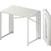 Dripio Klapp-Schreibtisch 83x40x75 cm, weiß, kein Aufbau nötig
