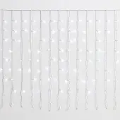 Dripio Lichtvorhang 200 LEDs 5 m IP65 erweiterbar weißer Blitzeffekt