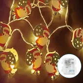 Dripio LED-Lichterkette 3 m, warmweiß, 3 AA-Batterien, festlich