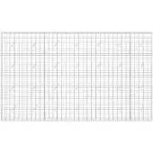 vidaXL Gabione mit 5 mm Draht und 10x10 cm Maschen 350x20x200 cm