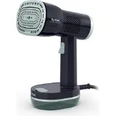 Tefal Dampfglätter "AeroSteam S 150 mit Ansaugfunktion, perfekte Faltenentfernung", schwarz, eukalyptus, B:16,72cm H:24cm T:14,2cm, Bügeleisen, Dampfglätter