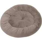 Dripio Rundes Haustierbett 46,5x46,5x12 cm, latte, waschbar, rutschfest