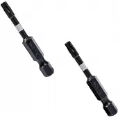 Waart T20 Torx Schlagschrauber-Bit 50mm 2 Stück Schlagfest