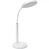Platinet PDL6731 LED Schreibtischlampe 6000 mAh Akku 5W dimmbar Weiß