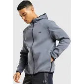 Under Armour Unstoppable Fleece Full Zip gray black (025) XL