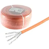S-Impuls Cat. 7 Verlegekabel, S/FTP, CCA, orange, 10m