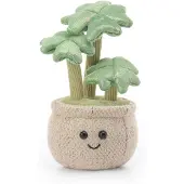 Merkloos Plüsch Kleeblatt 4 Kuscheltier für Kinder 16 cm