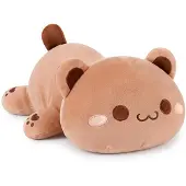 Merkloos Kawaii Brauner Bär Plüschspielzeug 30 cm