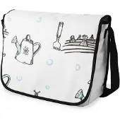 Merkloos Bunte Uni-Schultasche für Kinder