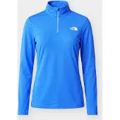 The North Face Womens Flex 1/4 Zip Tee Slim active blue (NLQ) XL