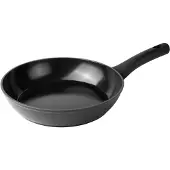 Ibili Nova Ceram Bratpfanne, Aluminium, 24 cm, schwarz