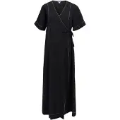 Object Jacira Kurzarm Langes Kleid
