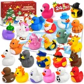Merkloos Adventskalender mit Gummientchen – 24 Überraschungen für Kinder