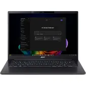 Acer TravelMate P6 14 AI Ultraschlankes Notebook | TMP614-74-TCO | Schwarz