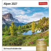 Merkloos Fotokalender 2027 – Alpenlandschaften mit 53 Postkarten