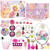 Merkloos Adventskalender mit Einhorn-Motiv für Kinder