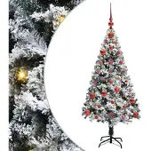 vidaXL Künstlicher Weihnachtsbaum Weiß 120 cm