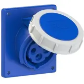 Pce 4142-9 CEE-Anbausteckdose schräg (92x100mm) 16A 4p 9h IP67 41429