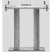 Siedle SSS 200041026-00 Zubehör-Erdstück 20004102600 ZE/STL 462 x 462