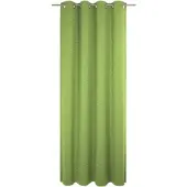 Wirth Vorhang "Trondheim B", grün (apfelgrün), B:132cm H:365cm, Chenille, Polyacryl, Gardinen, Vorhang