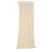 Wirth Vorhang "Newbury", beige, B:130cm H:175cm, Baumwolle, Polyester, Gardinen, Vorhang, nach Maß