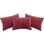 Maintal Zierkissen , rot, B:40cm, Polyester, Polsterauflagen, Zierkissen, (3 Stck.)