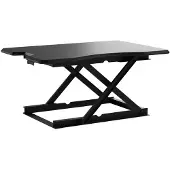 Dripio Schreibtisch-Konverter höhenverstellbar 81 cm schwarz