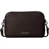 Calvin Klein LV04F3656GBAL, Universalgröße, Reißverschluss, Erwachsener, Indonesien, Braun, Polyurethan (PU)
