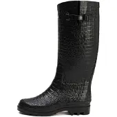Aigle Gummistiefel Damen Aiglentine 2 Cr Schwarz-Schuhgröße 37