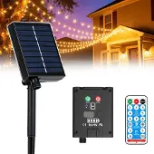 OEM Solar-Lichtsteuerbox für Lichterketten, 8 Blinkmodi, 24 V