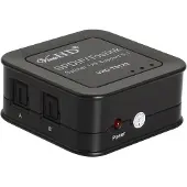 PLAXSOON Digitaler SPDIF Toslink Audio 3x1 Optischer Splitter