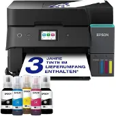 Epson EcoTank ET-4951, Tintenstrahl, Farbdruck, 4800 x 1200 DPI, A4, Direktdruck, Schwarz