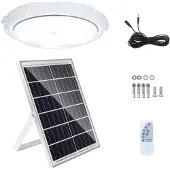 OEM Solar-Deckenleuchte 100W, 5m Kabel, Fernbedienung, Timer