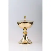 HECK Kirchenbedarf Ciborium vergoldet (Höhe 24 cm)