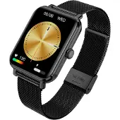 GARETT GRC Classic SmartWatch Sort Stal