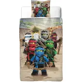 Merkloos Ninjago Bettwäsche, 135 x 200 cm, aus Baumwolle